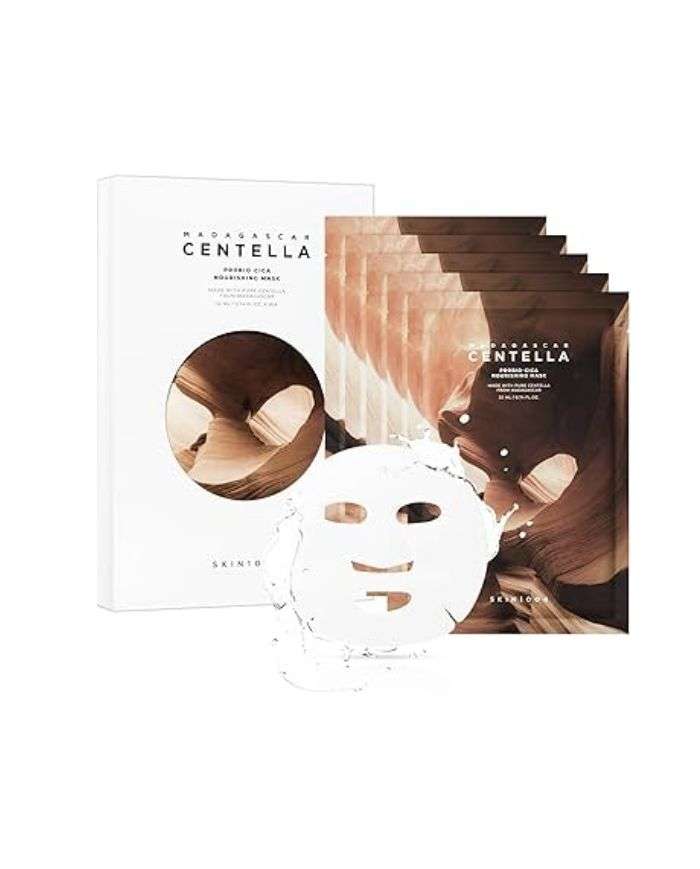 Madagascar Centella Probio Cica Masque Nourrissant 23 ml Pack de 5 SKIN1004