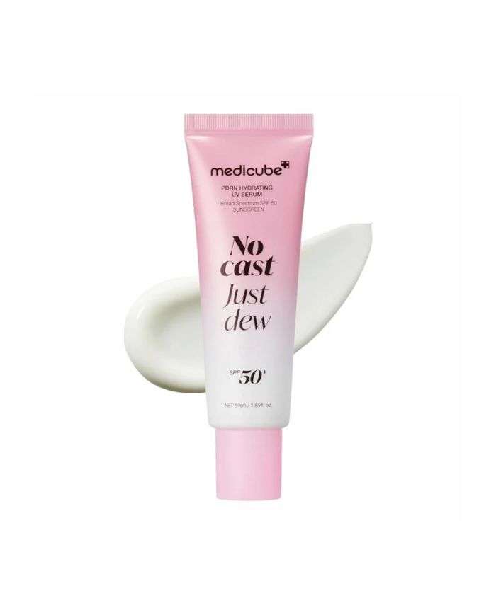 No Cast Just Dew Pdrn Hydrating UV Sérum SPF50+ 50 ml Medicube