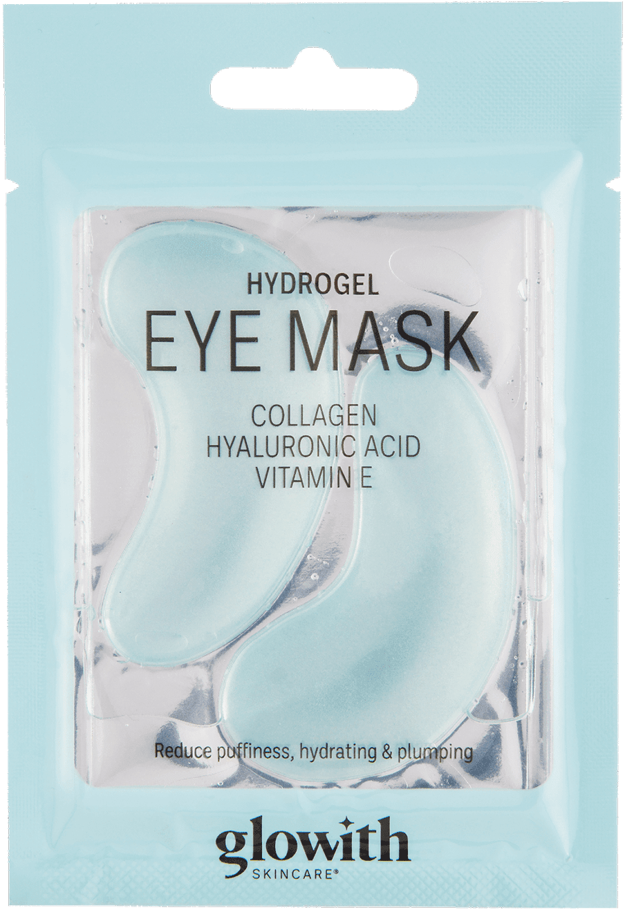 Patchs Yeux Hydrogel Collagène Acide Hyaluronique Vitamine E Glowith