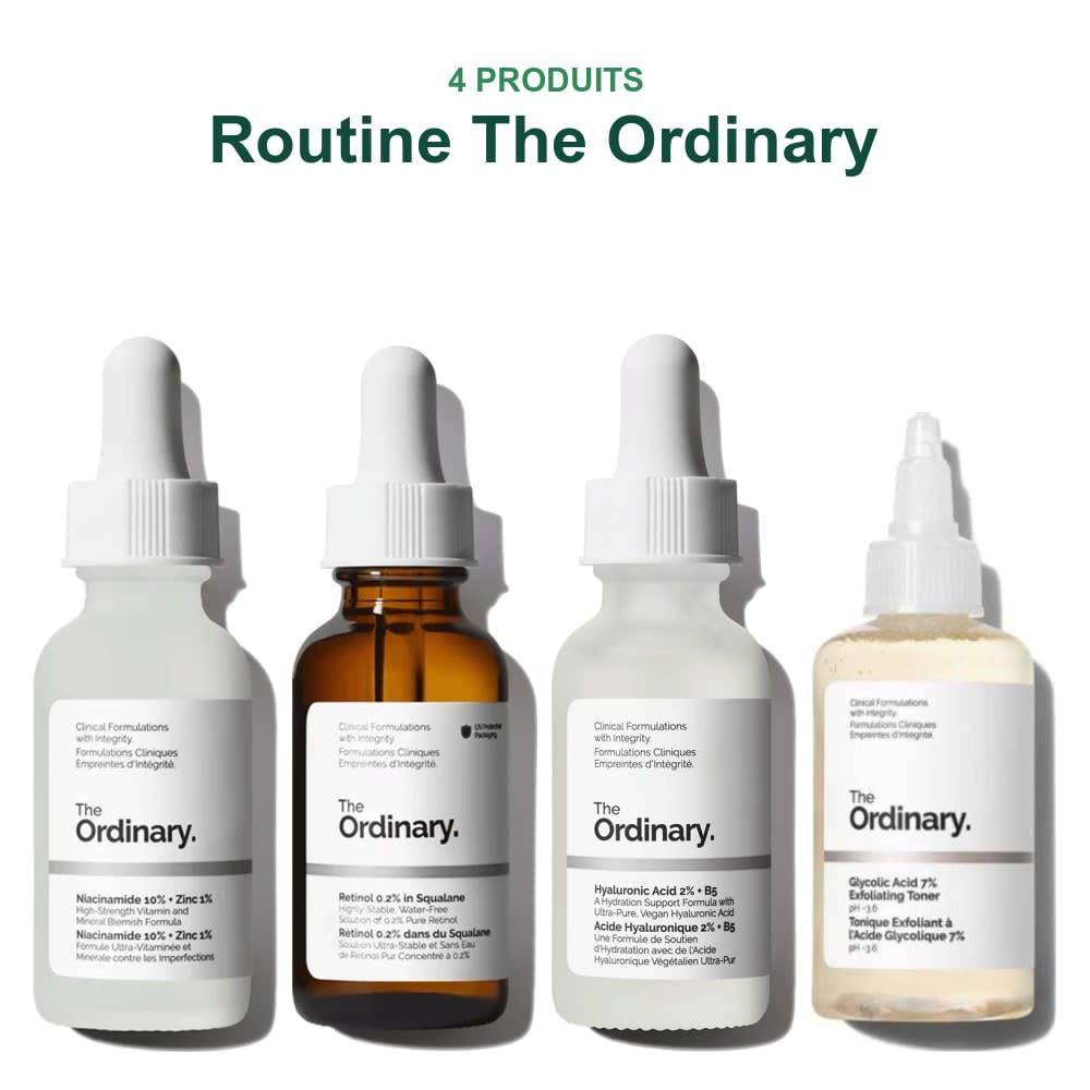 Routine The Ordinary 4 Produits The Ordinary