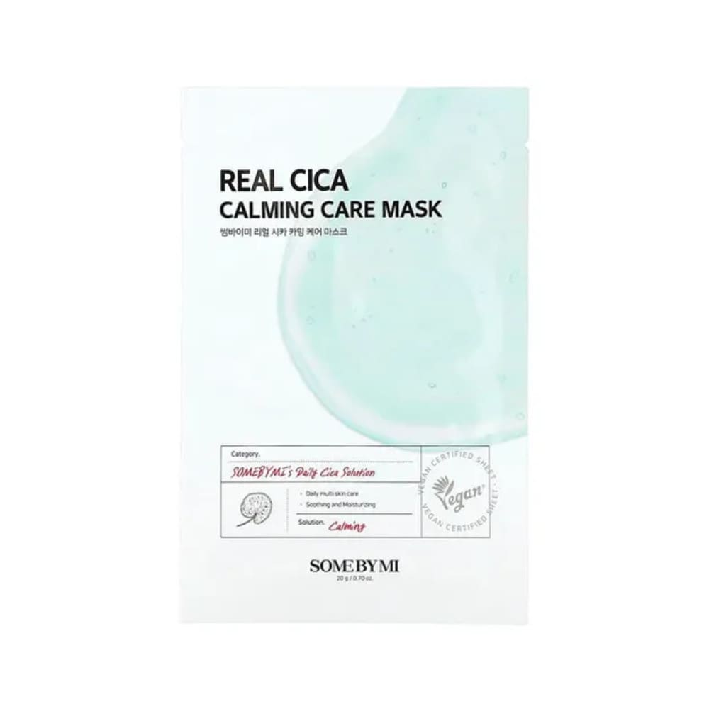 Real Cica Calming Care Mask (5x20g) Some By Mi