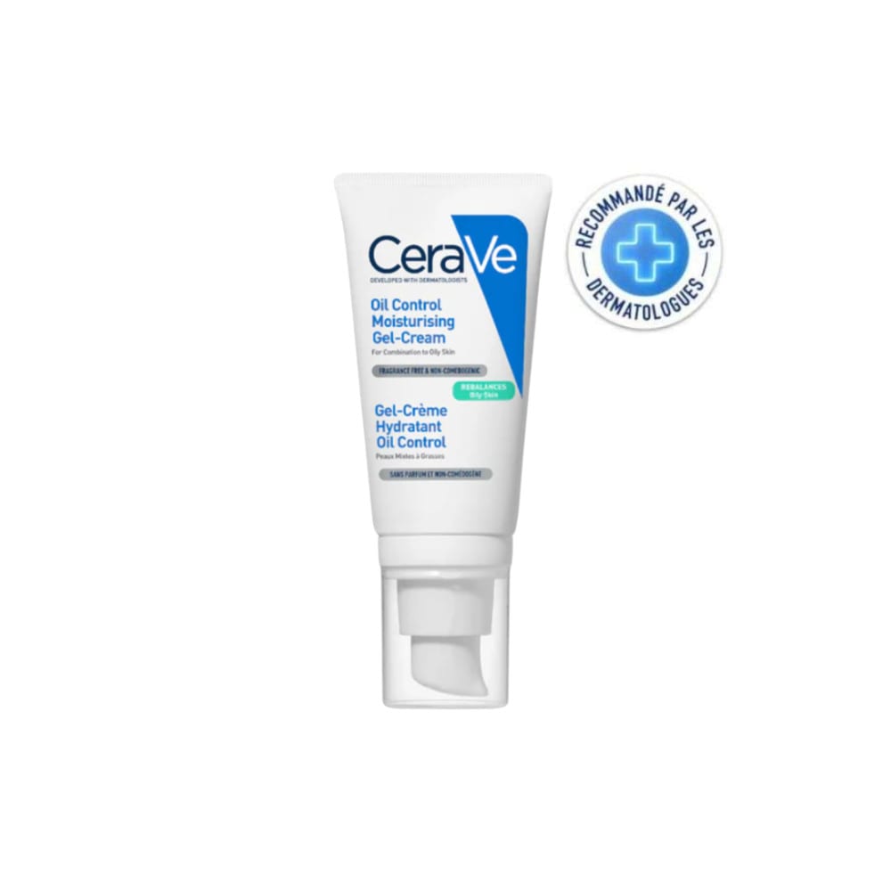 Gel Crème Hydratant Oil Control Peaux Mixtes à Grasses 52 ml CeraVe