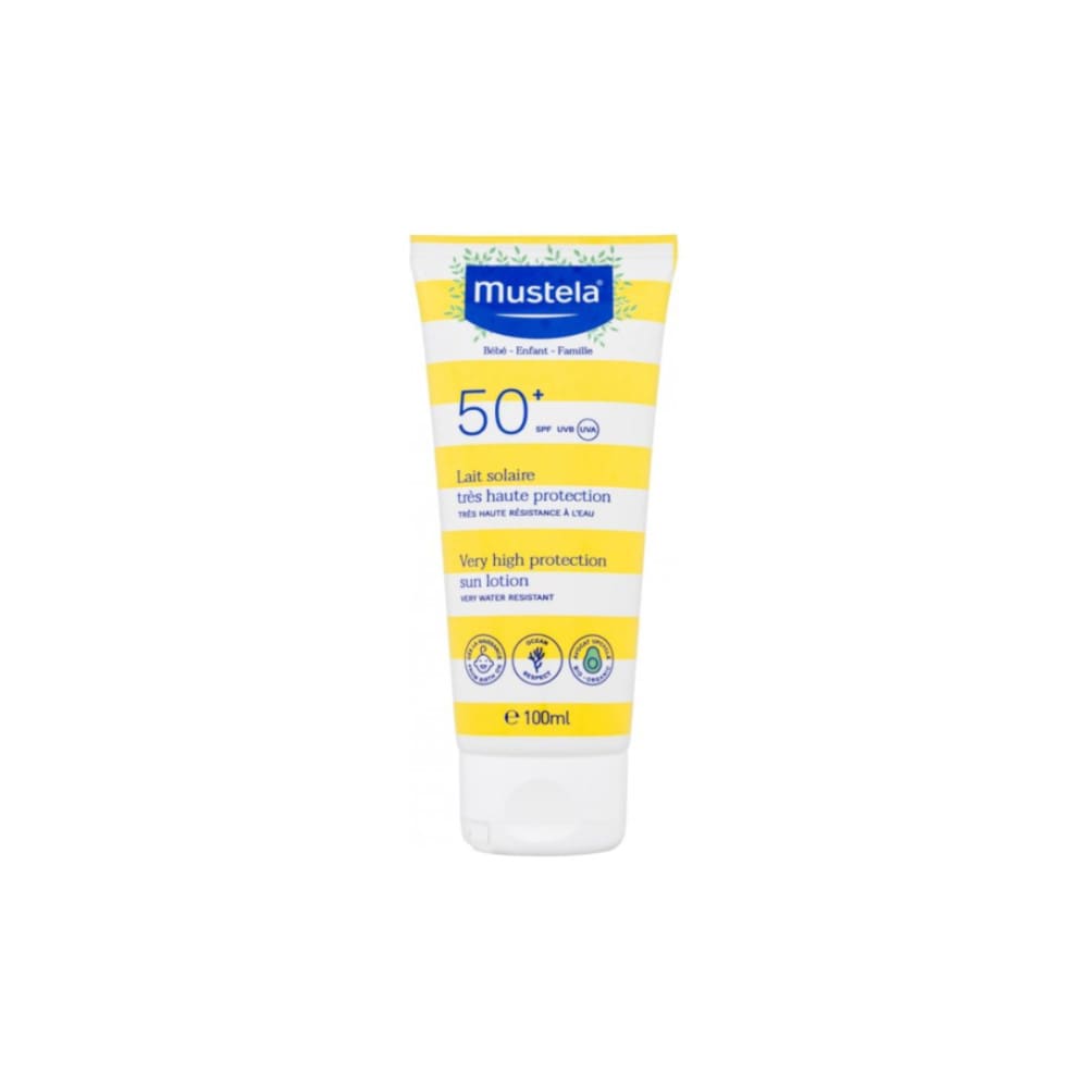 Lait Solaire Très Haute Protection SPF 50+ 100 ml Mustela