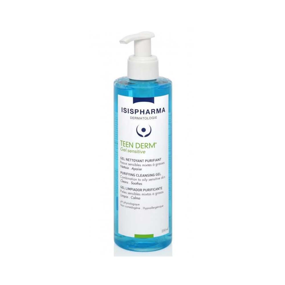 Teen Derm Gel Sensitive 250 ml Isispharma