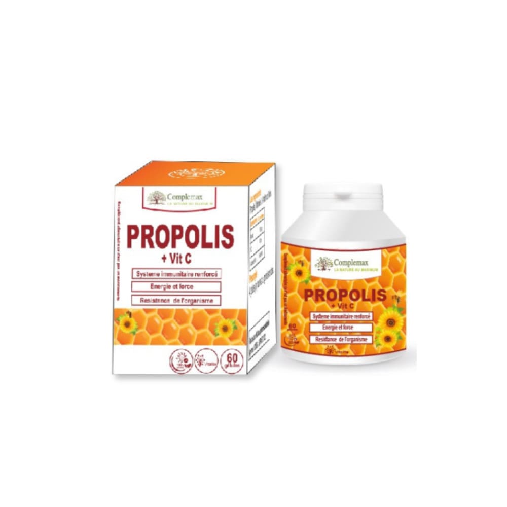 Propolis Plus Vitamine C 60 Gélules Complemax