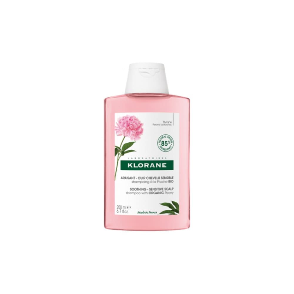 Shampoing Apaisant à la Pivoine Cuir Chevelu Sensible 200 ml Klorane