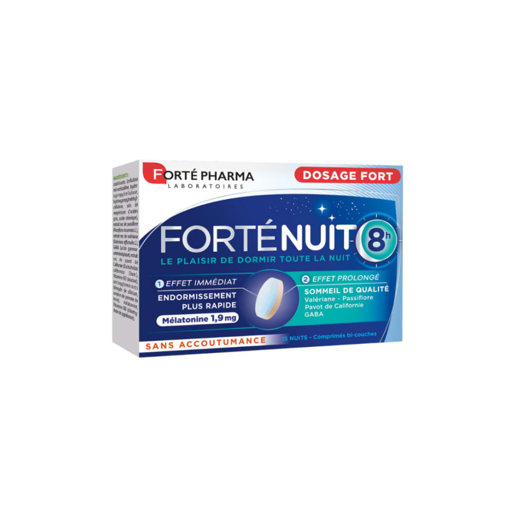 Forte Nuit Melatonine 1.9 g 15 Comprimés Forte Pharma