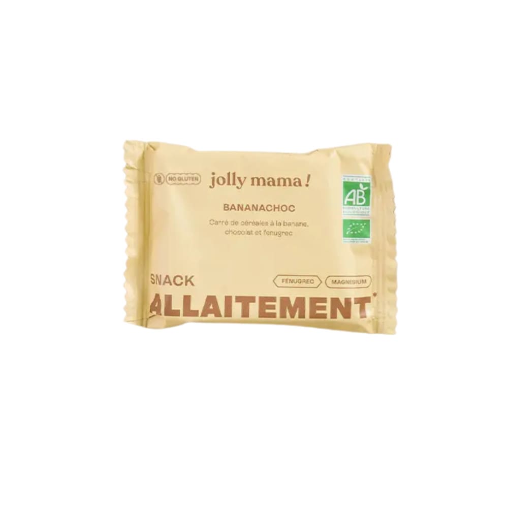 Jolly Mama Bananachoc Snack Allaitement 45 g Jolly Mama !