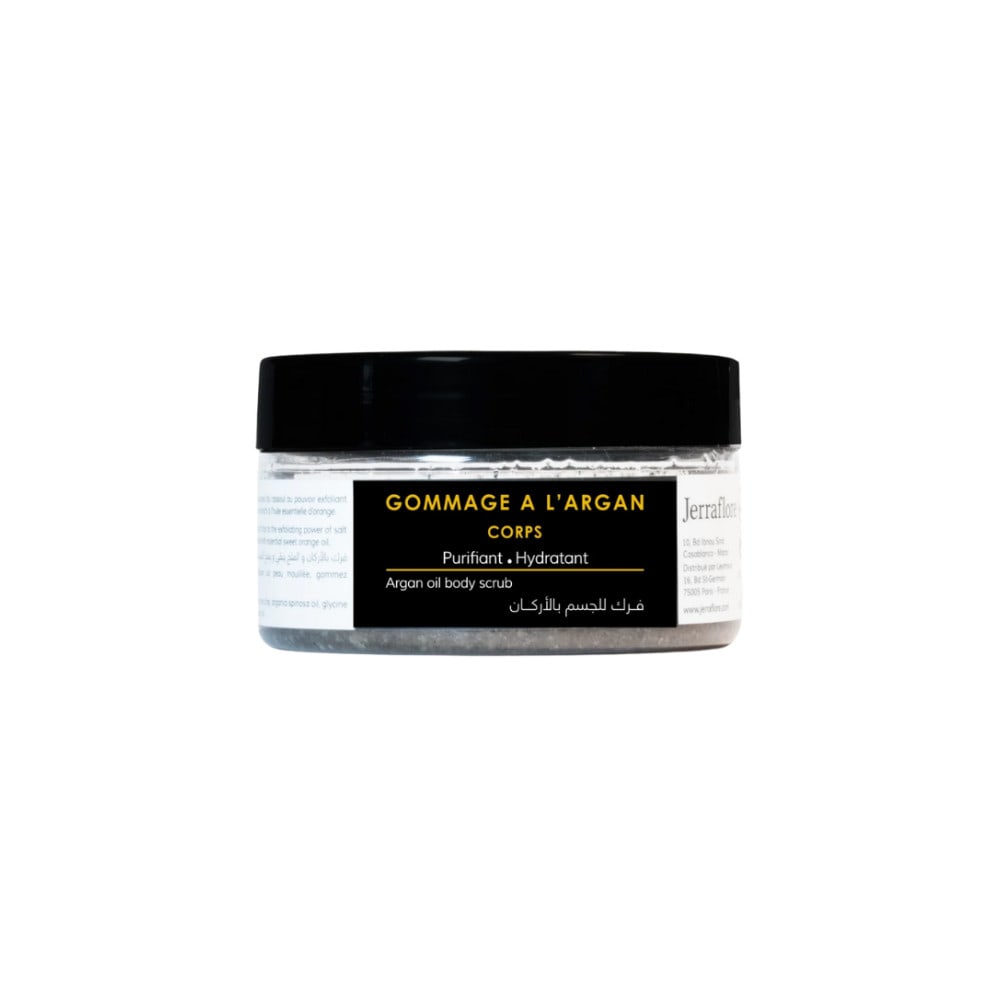 Gommage à L Argan Purifiant Hydratant Corps 100 g Jerraflore