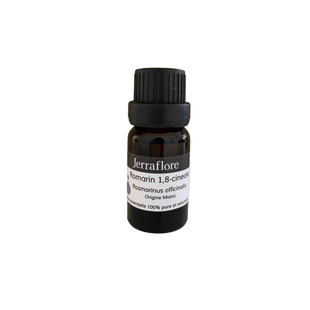 Huile Essentielle Romarin 1.8 Cineole Rosemarinus Officinalis 10 ml Jerraflore