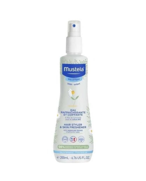 Eau Rafraichissante et Coiffante 200 ml sans Alcool Mustela