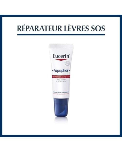 Aquaphor Réparateur Lèvres SOS 10 ml Eucerin