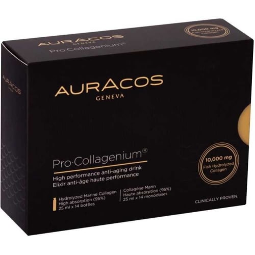 Auracos Pro Collagenium 14 Ampoules Buvables Auracos Geneva