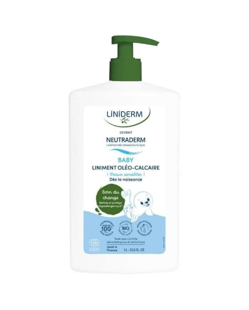 Liniderm Neutraderm Liniment Oleo Calcaire Peaux Sensibles 1 l Gilbert