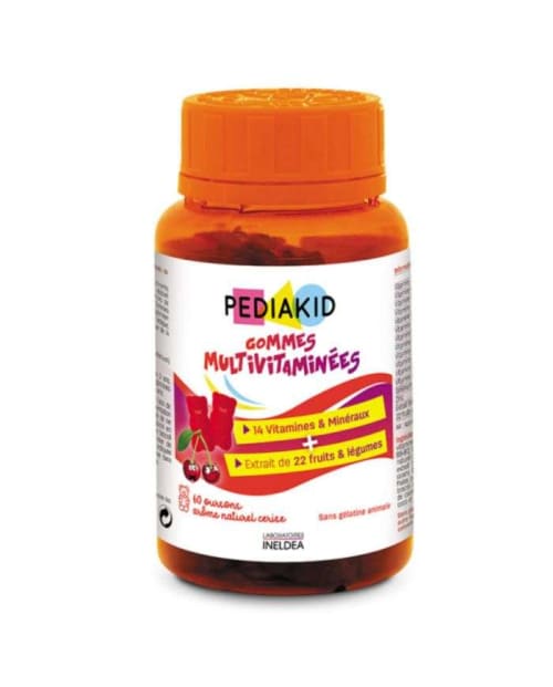 Gommes Multivitamines 60 Oursons Pediakid