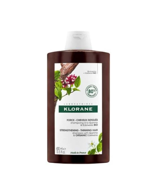 Shampoing à la Quinine Edelwiss Bio 400 ml Klorane
