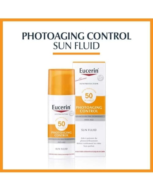Sun Fluide Photoaging Control SPF50+ Anti Age 50 ml Eucerin