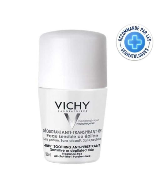 Déodorant Anti Transpirant 48H Bille Peau Sensible Ou Epilee Vichy