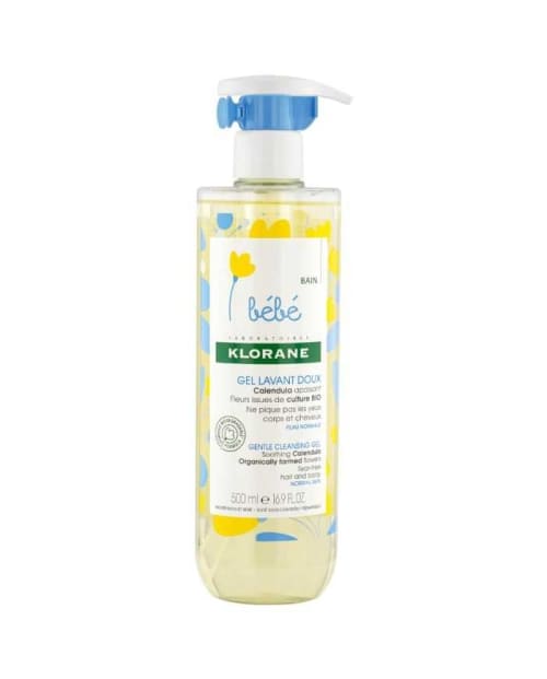 Bébé Gel Lavant Doux au Calendula 500 ml Klorane