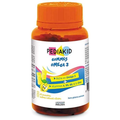 Gommes Oméga 3/60 Gommes Pediakid
