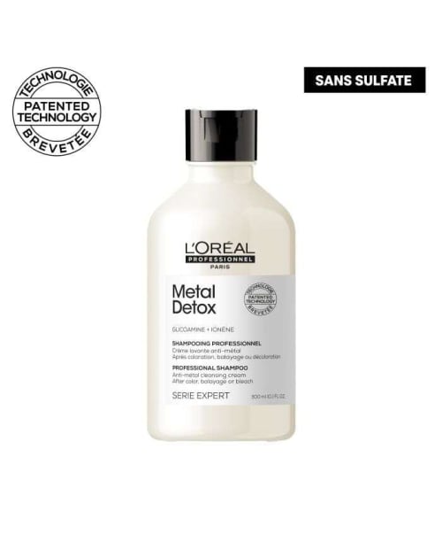 Metal Detox Shampooing Professionnel sans Sulfate 300 ml L'Oréal Professionnel