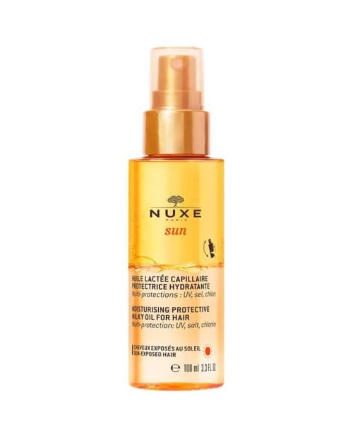 Sun Huile Lactee Capillaire Protectrice Hydratante 100 ml Nuxe