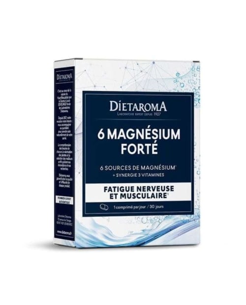 6 Magnesium Forte 30 Jours Dietaroma