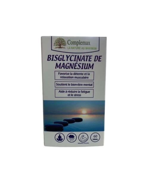 Bisglycinate de Magnesium 60 Gélules Complemax