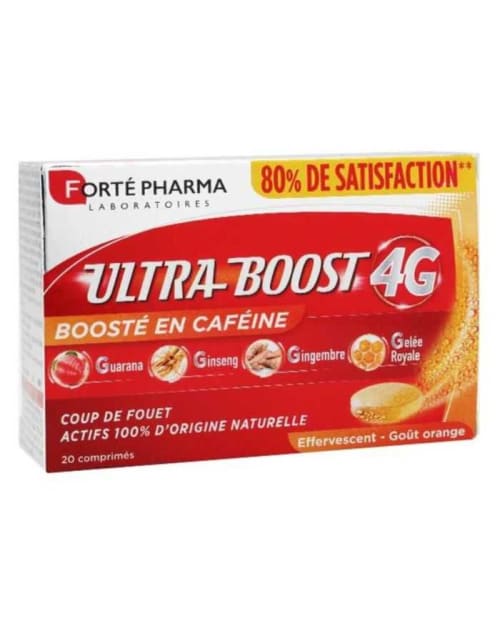 Vitalite 4 g Ultra Boost 20 Comprimés Effervescent Forte Pharma