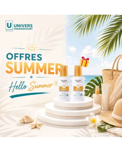 Offre Sensitive Protect Kids SPF 50+ Sun Spray 200 ml + 1 Offert Eucerin