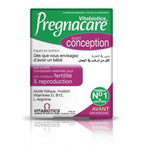 Pregnacare Conception - 30 Comprimés Vitabiotics