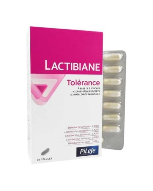Lactibiane Tolerance 30 Gélules Pileje