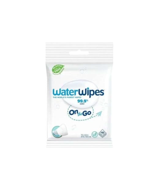 Lingettes On the Go Pack de 10 WaterWipes