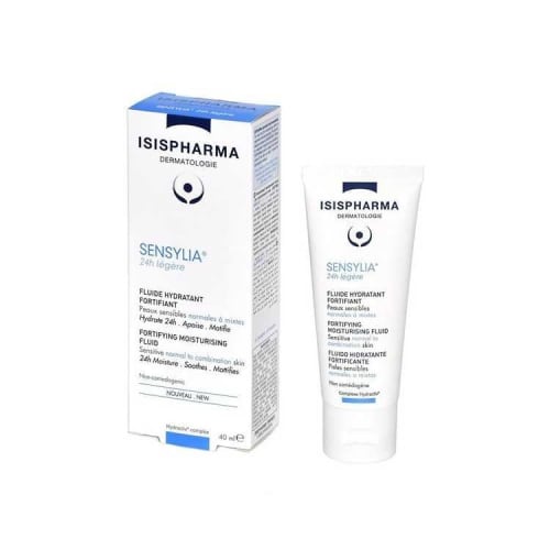 Sensylia 24 H Légére Fluide Hydratant Fortifiant 40 ml Isispharma