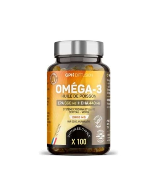 Omega 3 100 Capsules Gph Diffusion