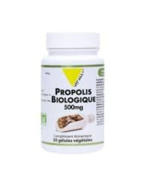 Vitall+ Propolis Biologique 30 Gélules 500 mg Vit'All+