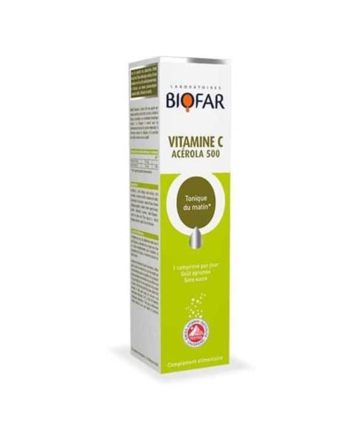 Vitamine C Acerola 500 - 20 Capsules Biofar