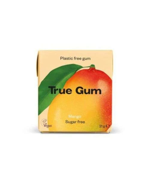 Chewing GUM Mangue sans Sucre 21 g True
