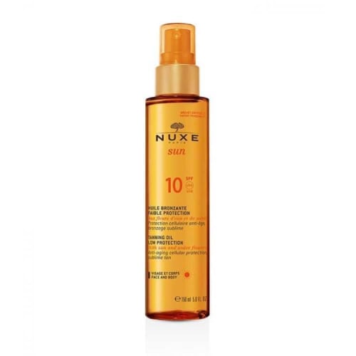 Sun Huile Bronzante Faible Protection SPF10 150 ml Nuxe