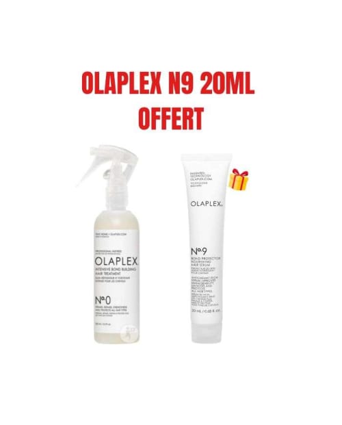 Offre N0 Soin Réparateur et Fortifiant Intense pour les Cheveux 155 ml + Olaplex N9 20 ml Offert Olaplex