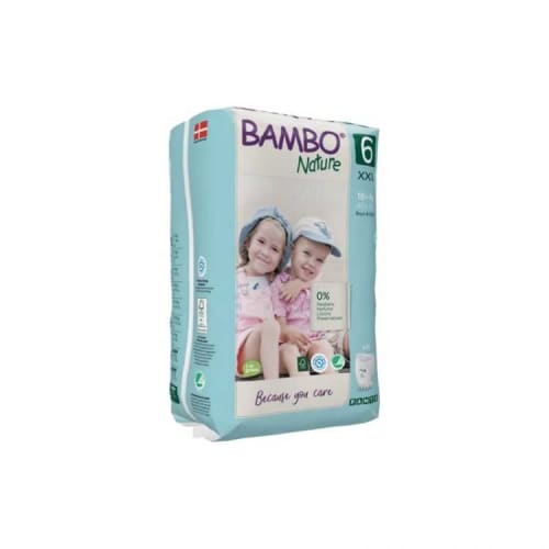 Culotte D'Apprentissage Taille 6 15 KG + Pack de 18 Bambo Nature