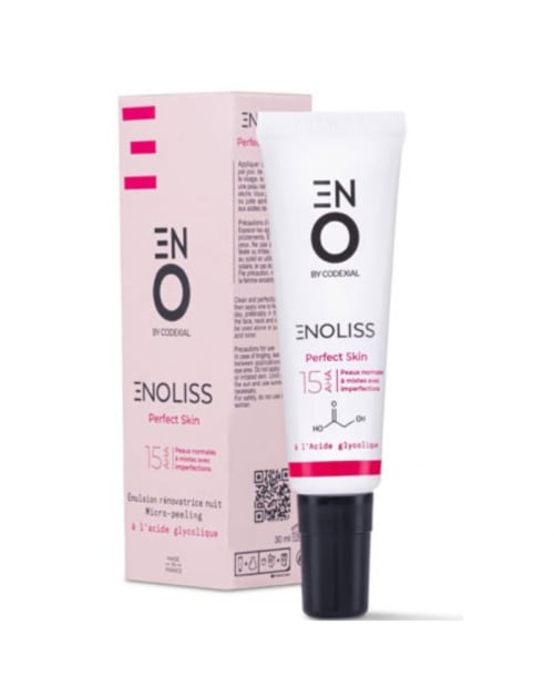 Enoliss Perfect Skin 15 AHA Emulsion Renovatrice Nuit Micro Peeling Codexial