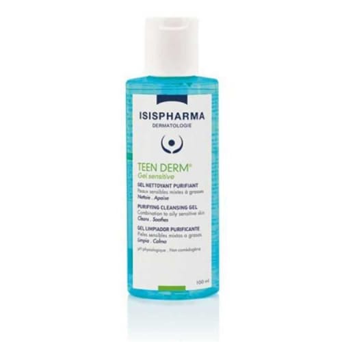 Teen Derm Gel Nettoyant Sensitive 100 ml Isispharma