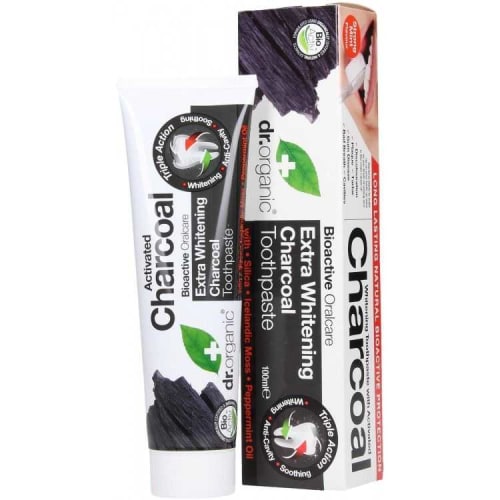 Dentifrice au Charbon Dr Organic