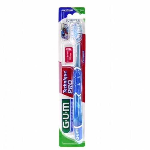 Brosse à Dents Technique Pro Medium Compacte 528 GUM