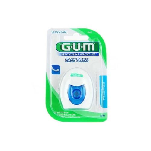 Easy Floss Fil en Ptfe Ultra Résistant Espace Très Étroits Ref 2000 GUM