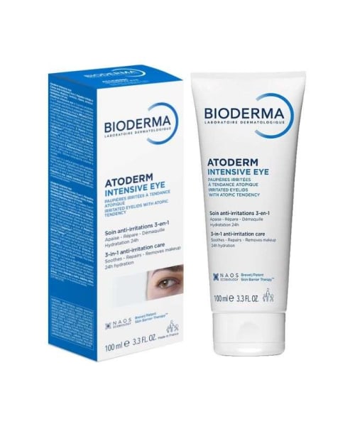 Atoderm Intensive Soin Yeux Anti Irritations 3 EN1 100 ml Bioderma