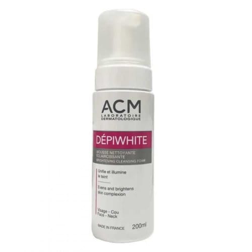Depiwhite Mousse Nettoyante Éclaircissante 200 ml Acm