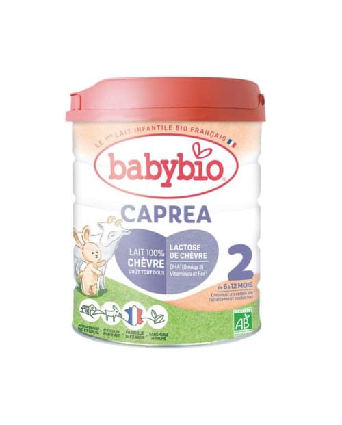 Caprea 2 Lait Infantile de 6 à 12 Mois Babybio