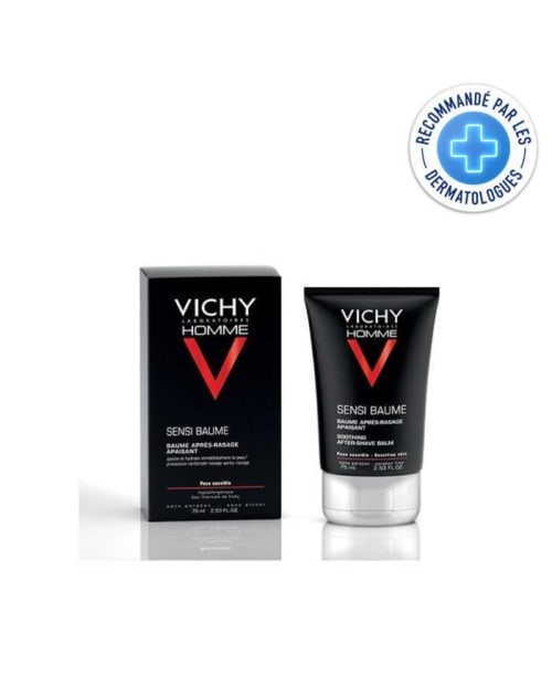 Homme Sensi Baume / Baume Après Rasage Fortifiant Peaux Sensibles 75 ml Vichy